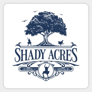 Ace Ventura, Shady Acres Mental Hospital Magnet